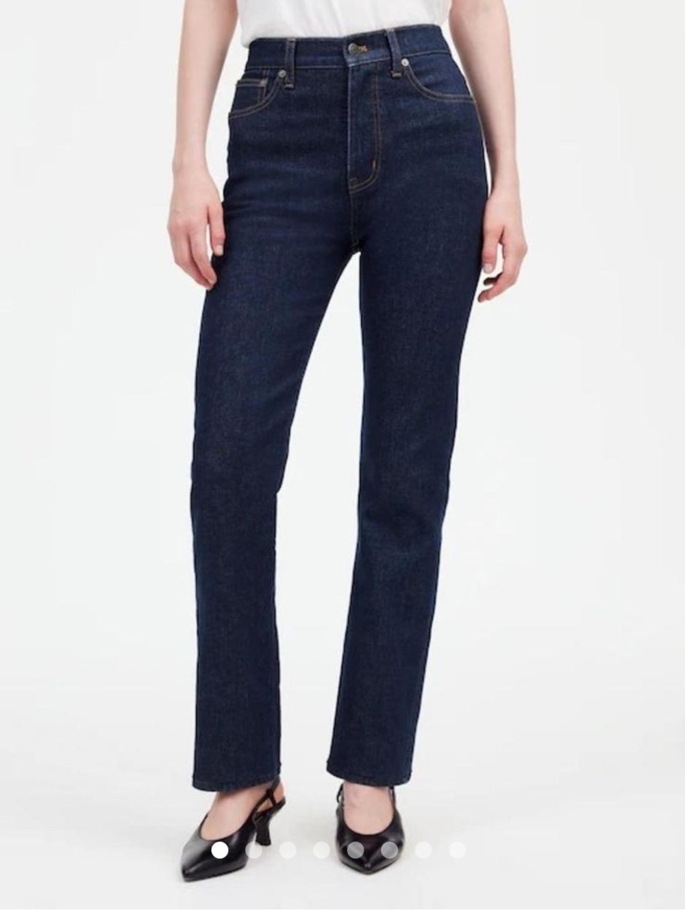Madewell 90s Straight Jeans in Dark Indigo